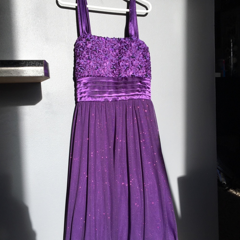 Girls Speechless Purple Dress